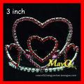 Sweet diamond heart pageant crown